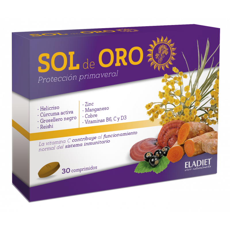 Eladiet Sol De Oro 30 Comp