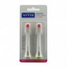 Vitis Sonic Recambio Cabezal Encías Gingival Cepillo S10-S20 2uds