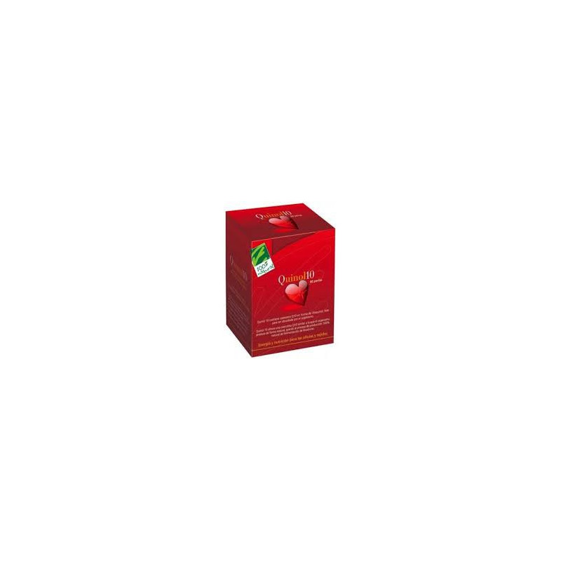 100%natura 100 Natura 100 Natura 100 Natura Quinol 10 30 Cap 100mg
