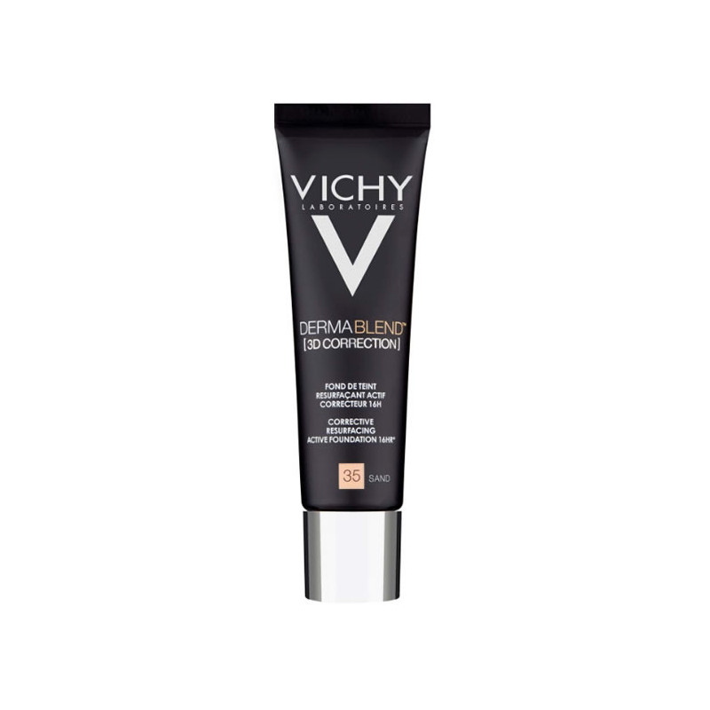 Vichy Dermablend 3D Correction Fondotinta Pelle Grassa 35 Sand 30ml