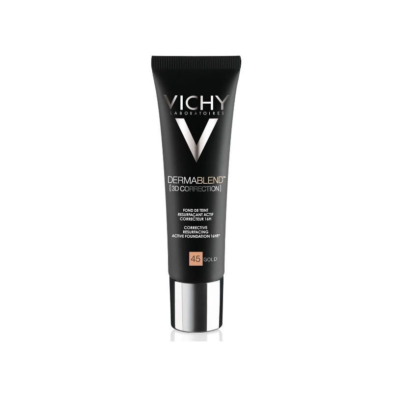 Vichy Dermablend 3D Correction Fondotinta Pelle Grassa 45 Gold 30ml