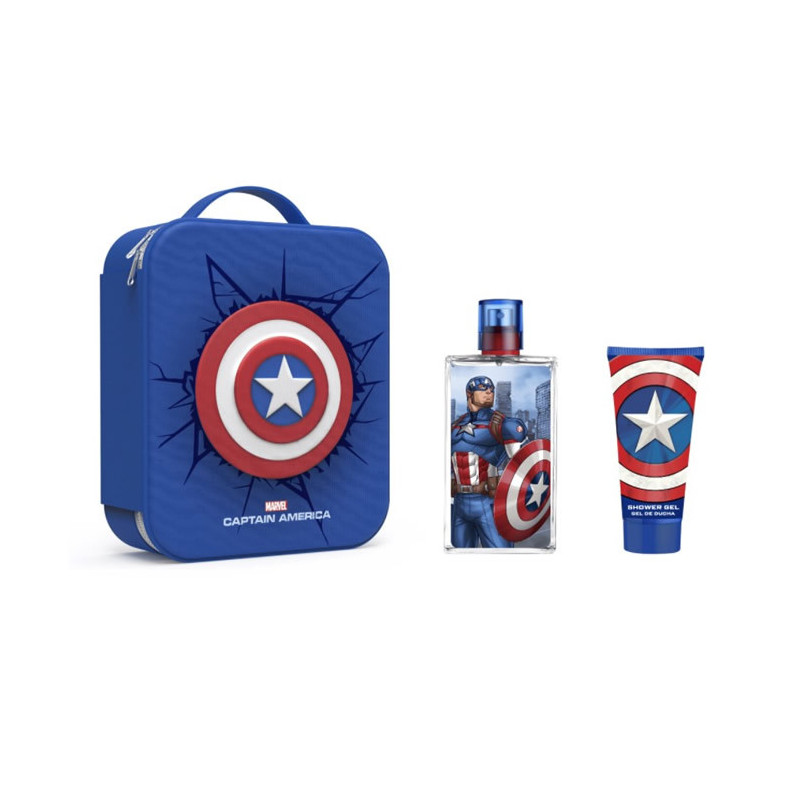 Marvel Captain America Eau De Toilette Spray 100ml Set 3 Parti 2020