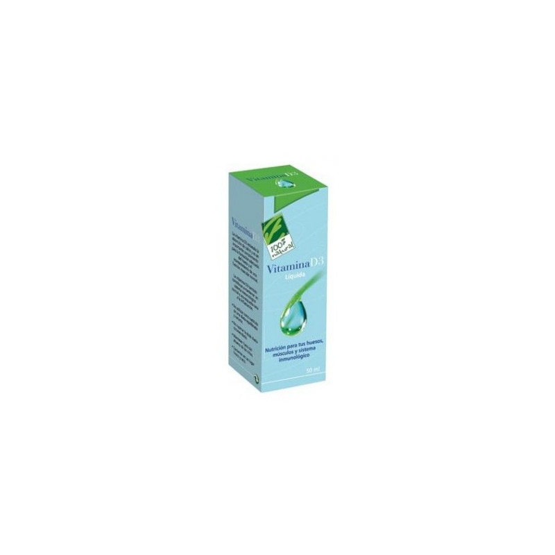 100%natura 100 Natura 100 Natura 100 Natura Vitamina D3 Liquida 50ml