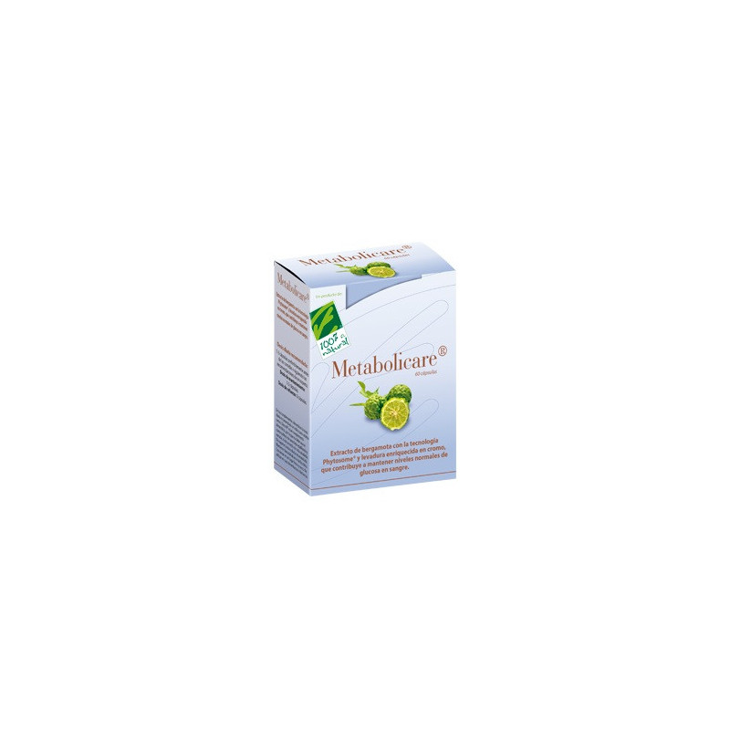 100%natura 100 Natura 100 Natura 100 Natura Metabolicare 60 Capsulas