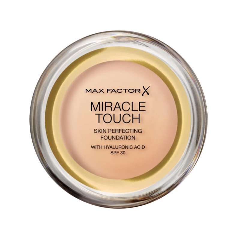Max Factor Miracle Touch Skin Perfecting Foundation Spf30 085 Caramel