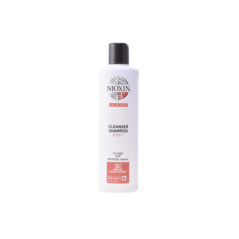 Nioxin System 4 Shampoo Colored Hair Volumizing Very Weak Fine Hair 300ml