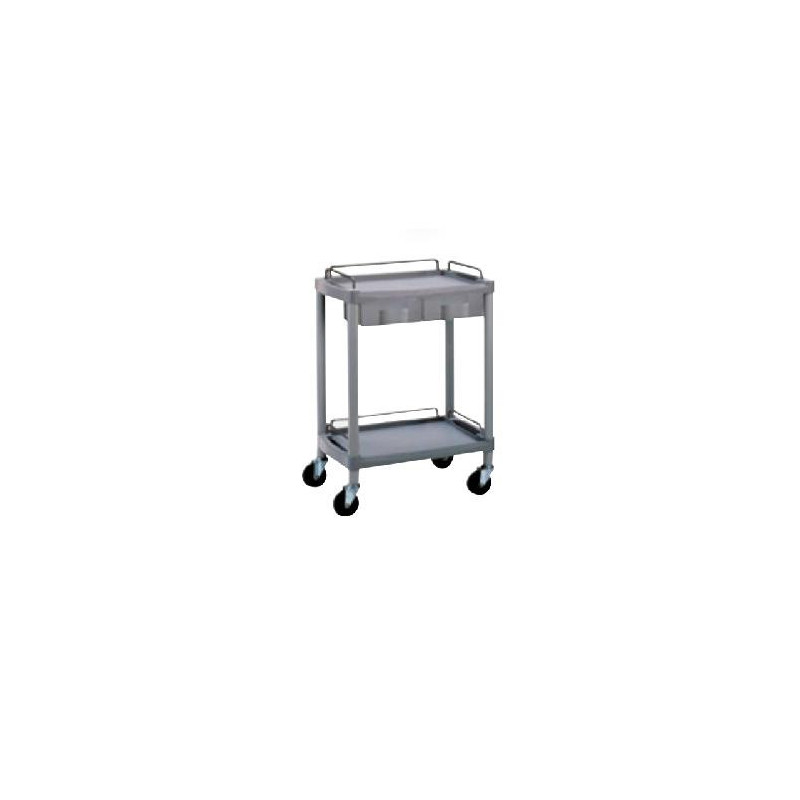 Carrello multifunzione Ok Farma 1 - 2 ripiani - 65,5x45,5x82 cm