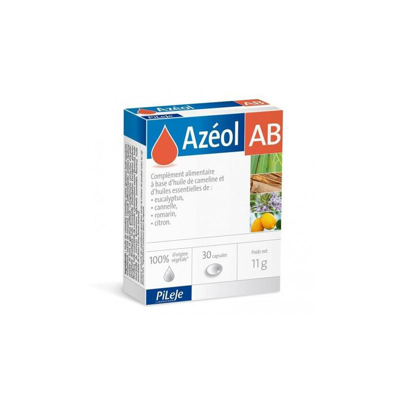 Pileje Azéol Ab 30caps