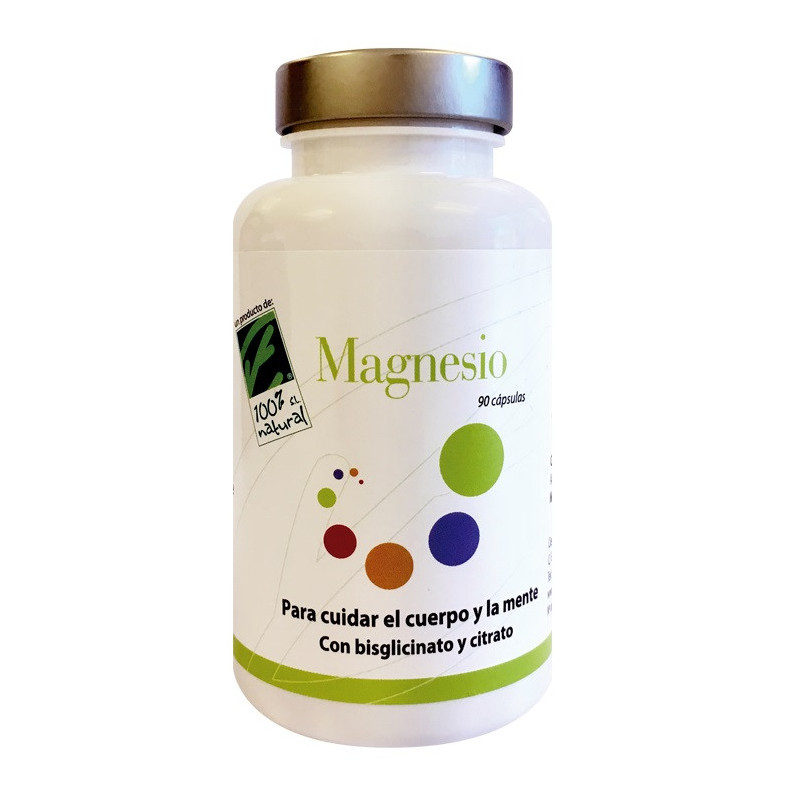 100%natura Magnesio 180 Cap