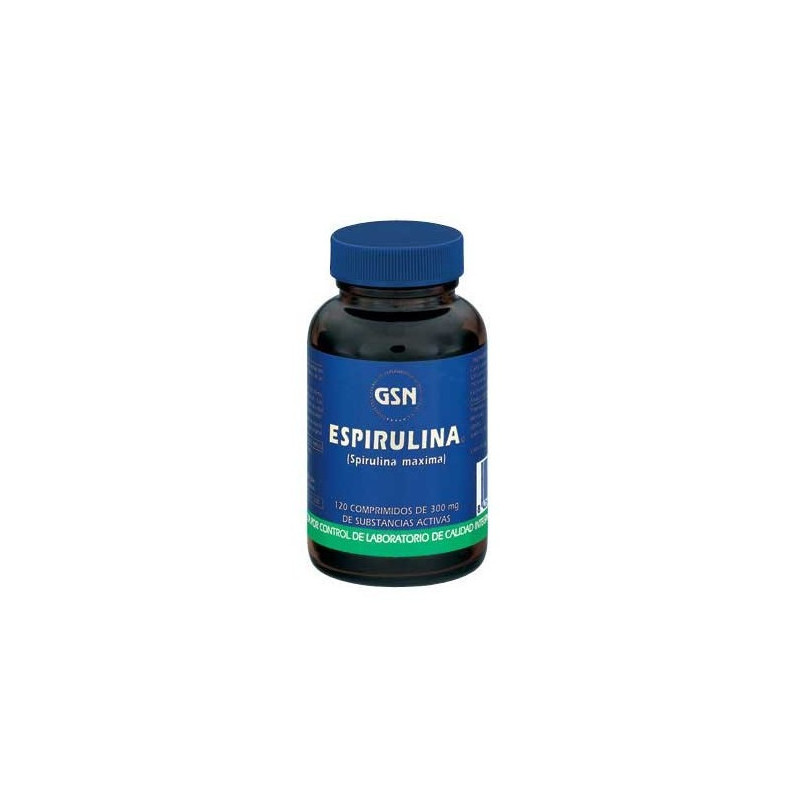 Gsn Espirulina 300 Mg 120 Comp