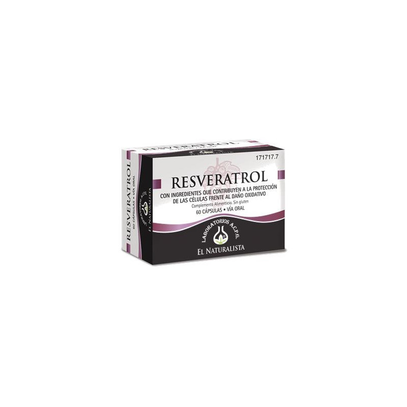 El Natural Resveratrol 60 Caps