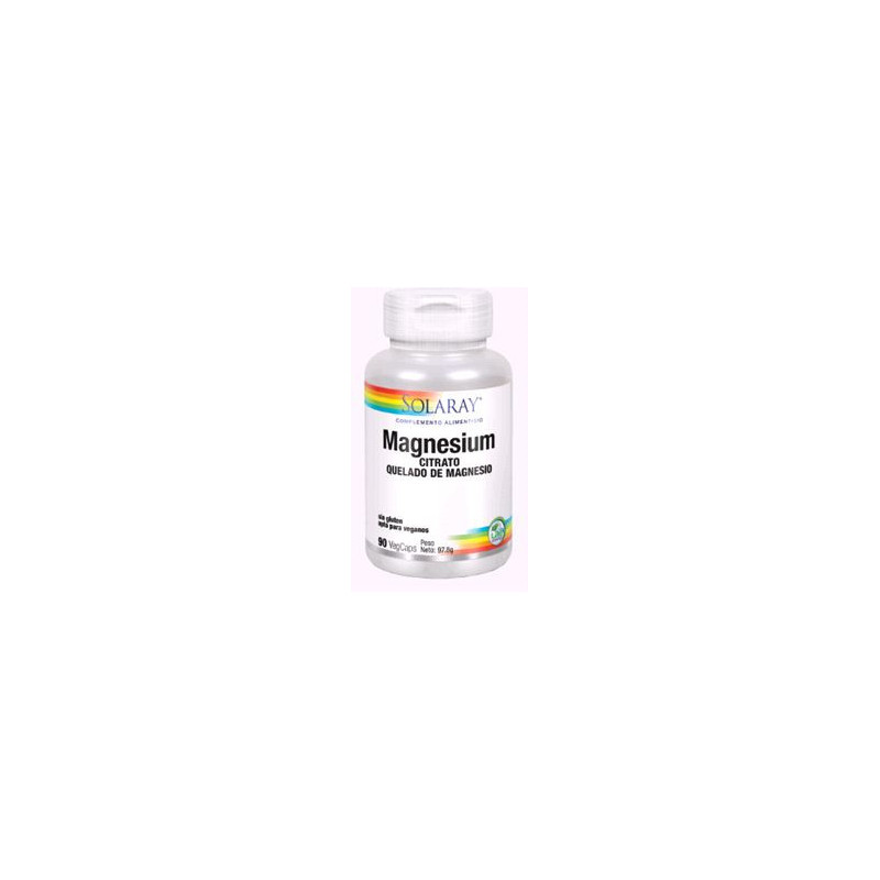 Solaray Magnesium 133 Mg 90 Vcaps