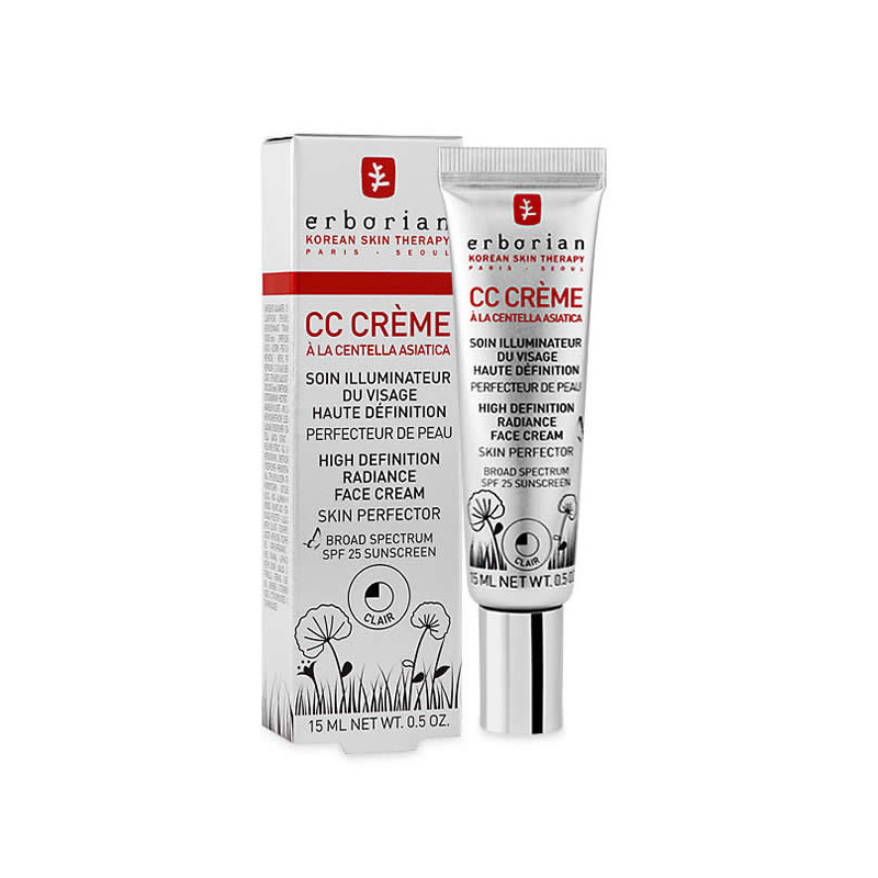 Erborian Cc Crème Spf25 Clair 15ml