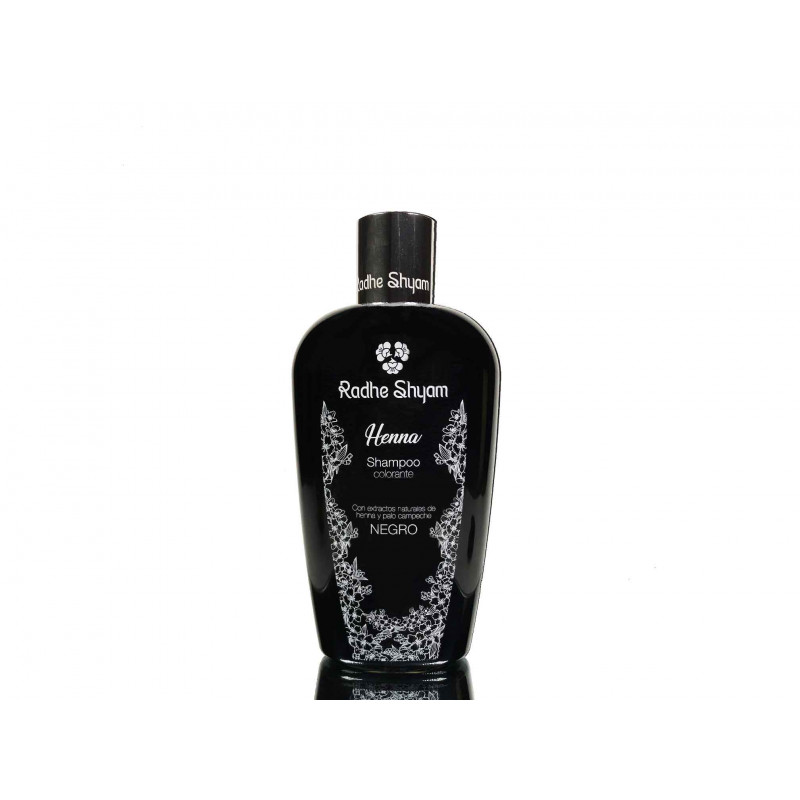 Radhe Champu Henna Negro Colorante