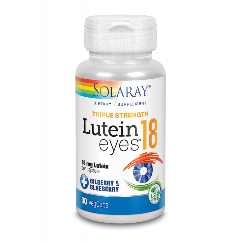 Solaray Lutein Eyes 18 Mg 30 Vcaps