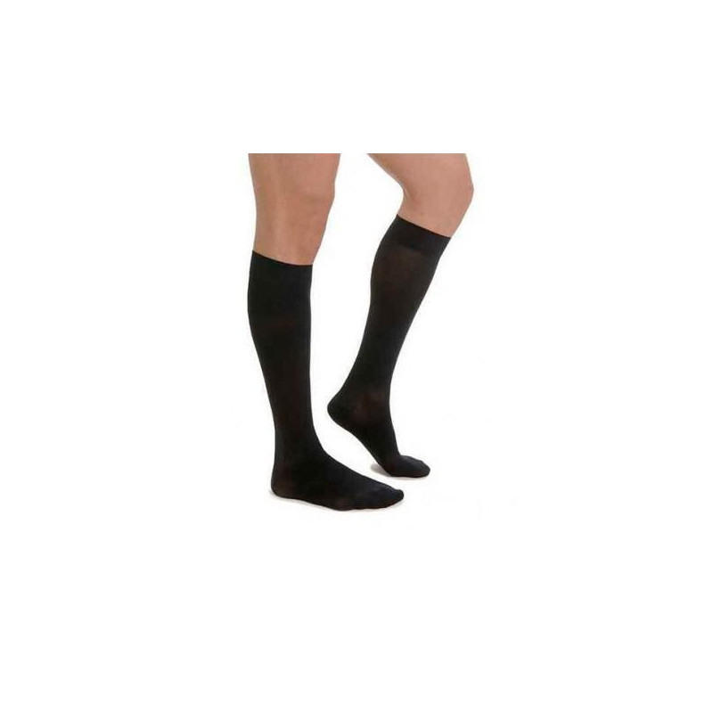 Calcetin Medilast Negro Talla Grande