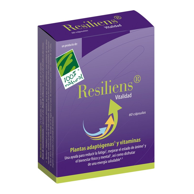 100%natura Resiliens Vitalidad 60 Cap