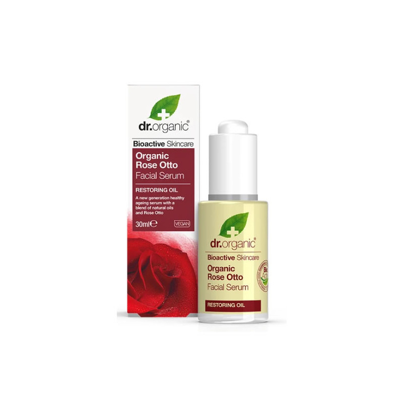 Dr Organic Rose Otto Facial Serum 30ml