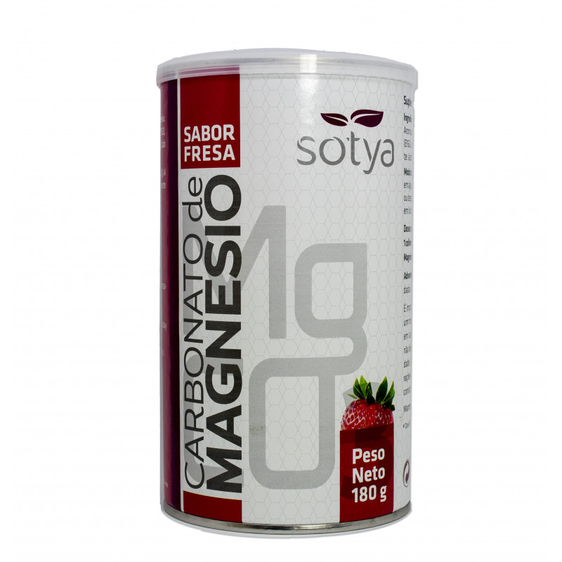 Sotya Carbonato De Magnesio Fresa 180g