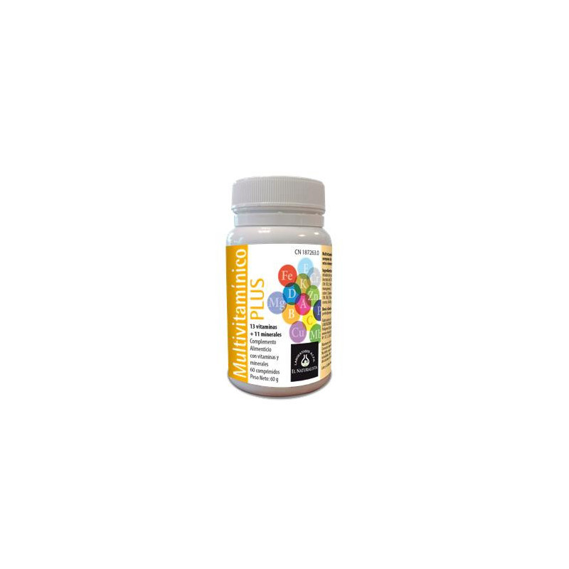 El Natural Multivitaminico Plus 60 Comp