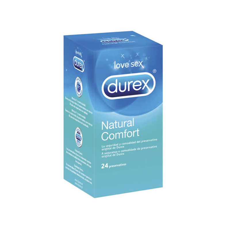 Durex Natural Plus Latex 24 Profilattici