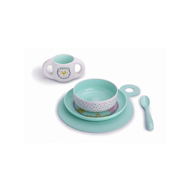 Suavinex Vajilla Aprendizaje 6 Meses Azul