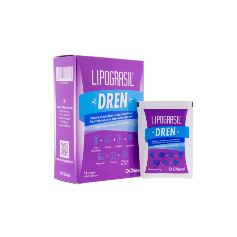 Lipograsil Dren Citrus Flavour 14 Sachets