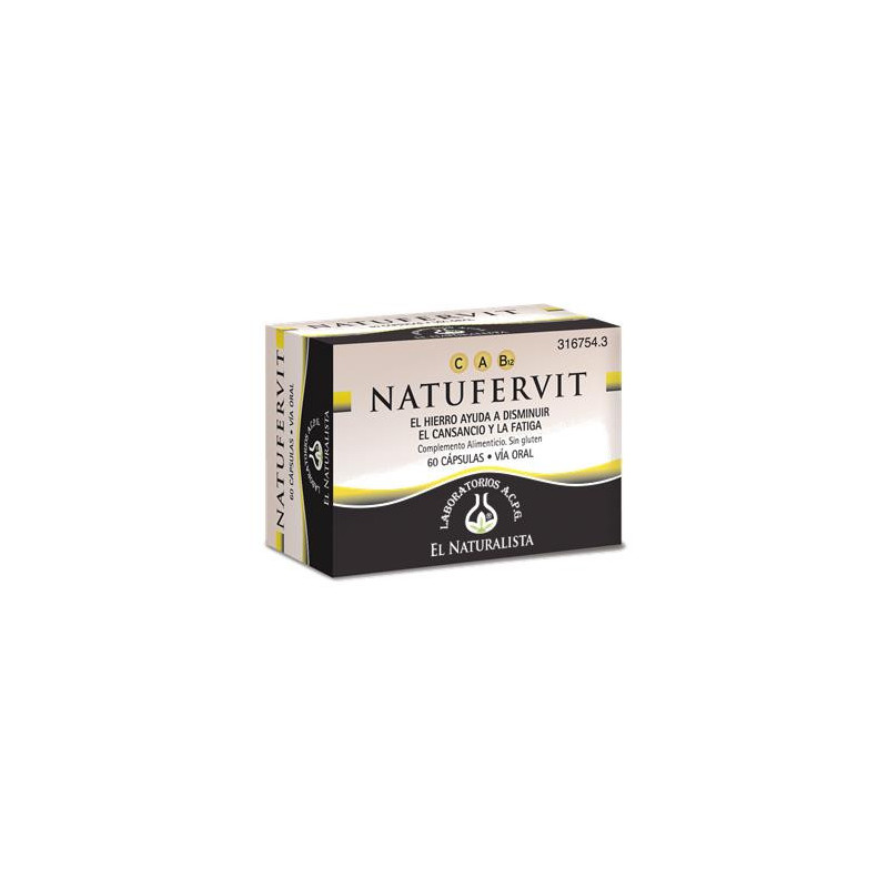 El Natural Natufervit 60 Caps