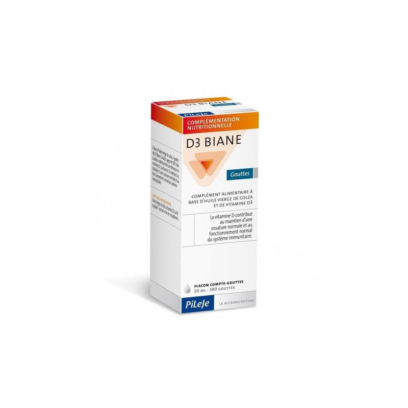Pileje D3 Gocce Di Biano 15ml