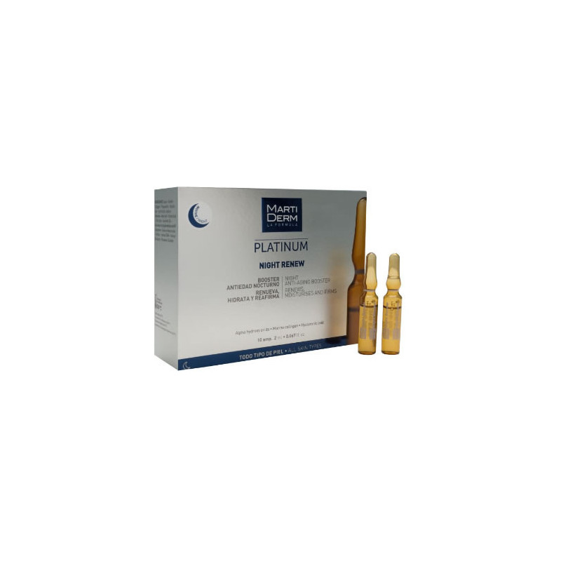 Martiderm Platinum Night Renew 10x2ml Fiale