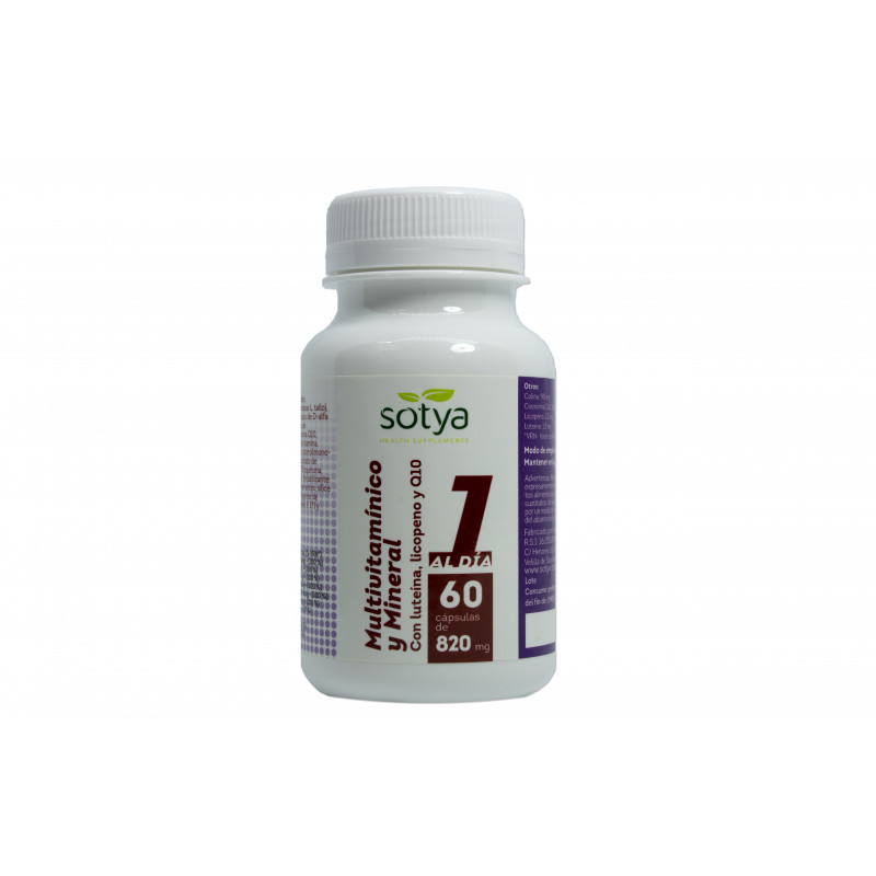 Sotya Multivitaminico y Mineral 820mg 60 Cap