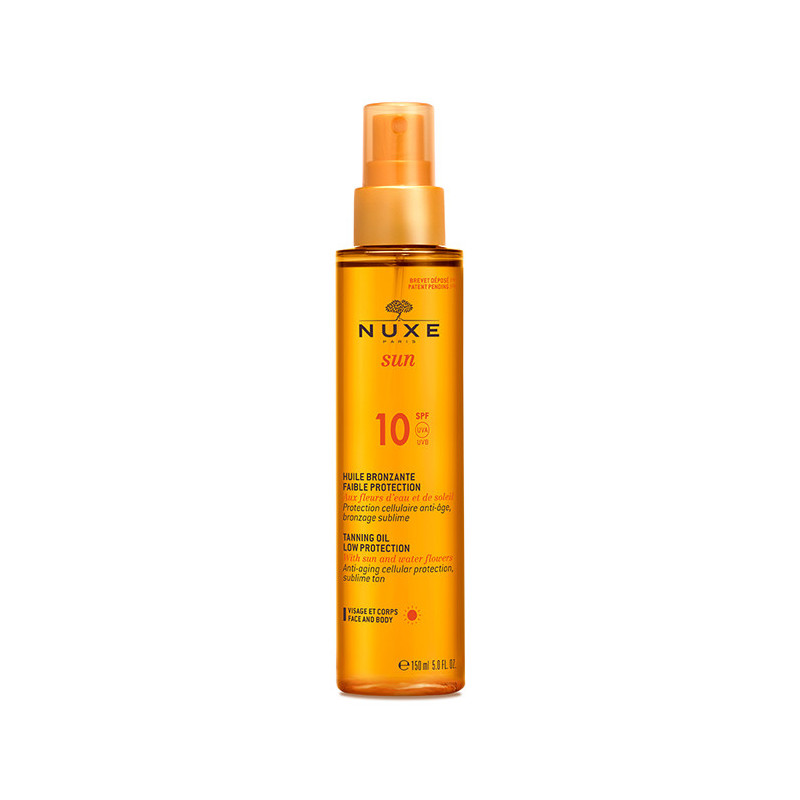 Nuxe Sun Olio Solare Viso E Corpo Spf10 150ml