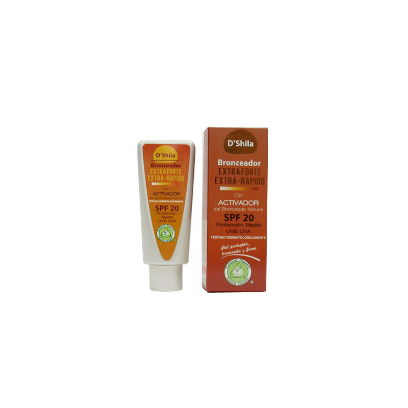 Shila Bronceador Extraforte 20 100ml Fps - 20