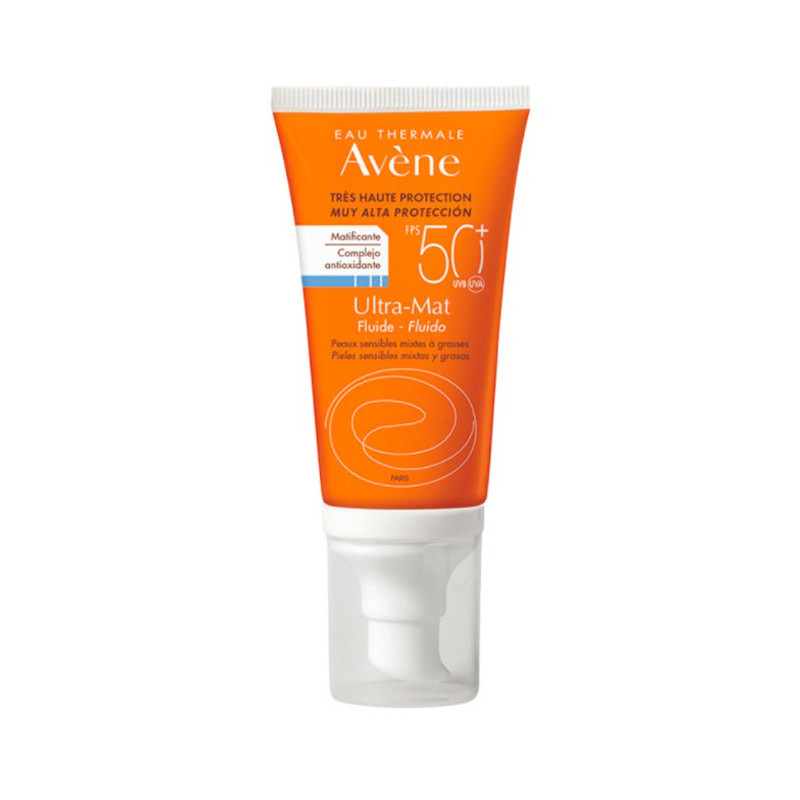 Avène Ultra Mat Fluid Sunscreen SPF 50+ 50 ml