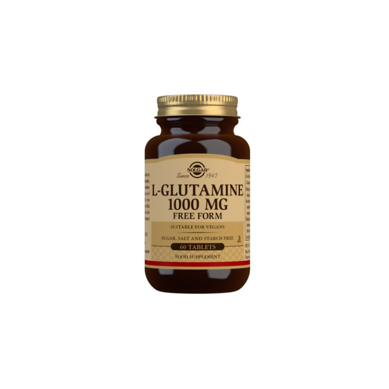Solgar L-Glutamine 1000 mg Tablets -Pack of 60