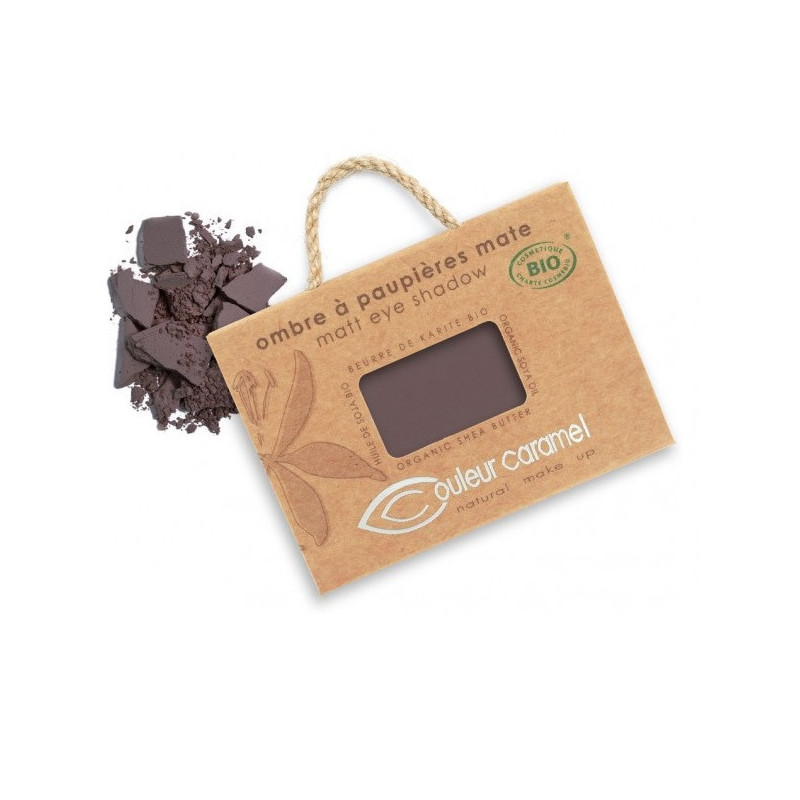Couleur Caramel Eye Shadow 81 Matt Intense Brown