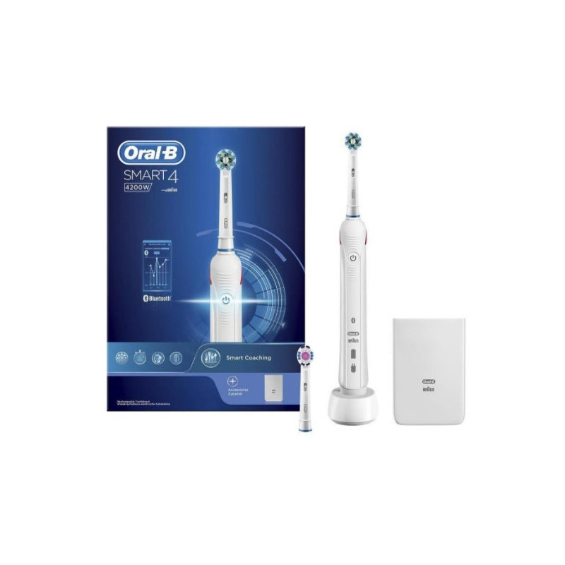 Oral- B Smart 4 4200w Spazzolino Elettrico Bianco