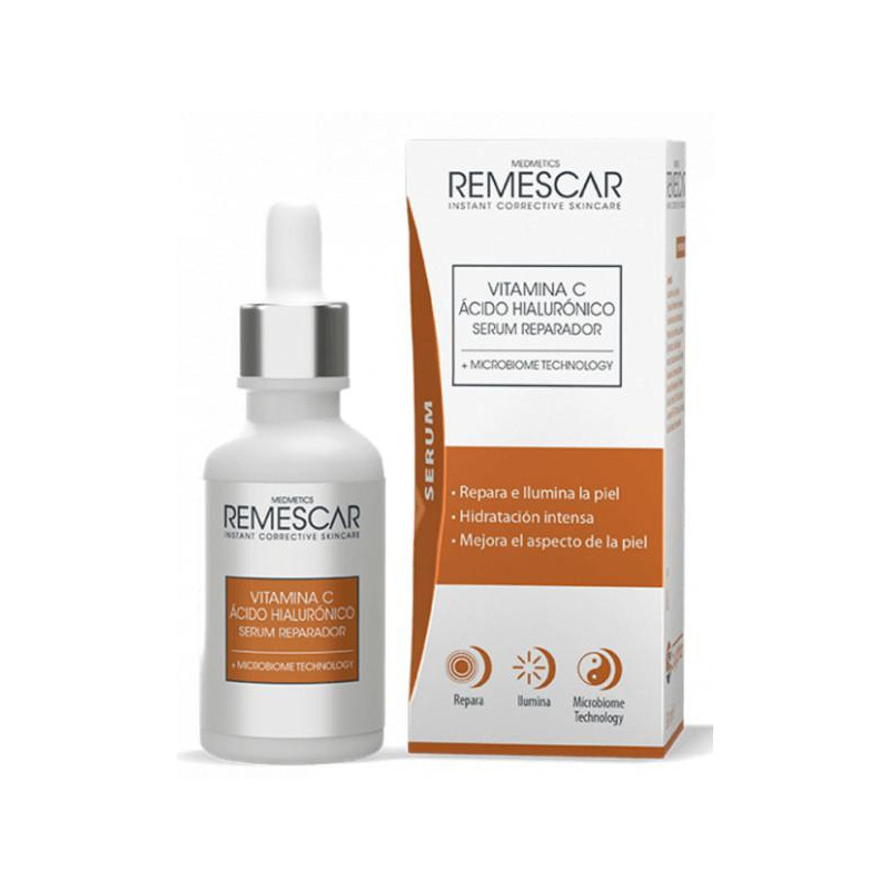 Remescar Sérum Con Vitamina C y Ácido Hialurónico