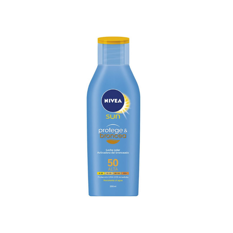 Nive Sun Latte Solare Protect And Bronze Spf50 200ml