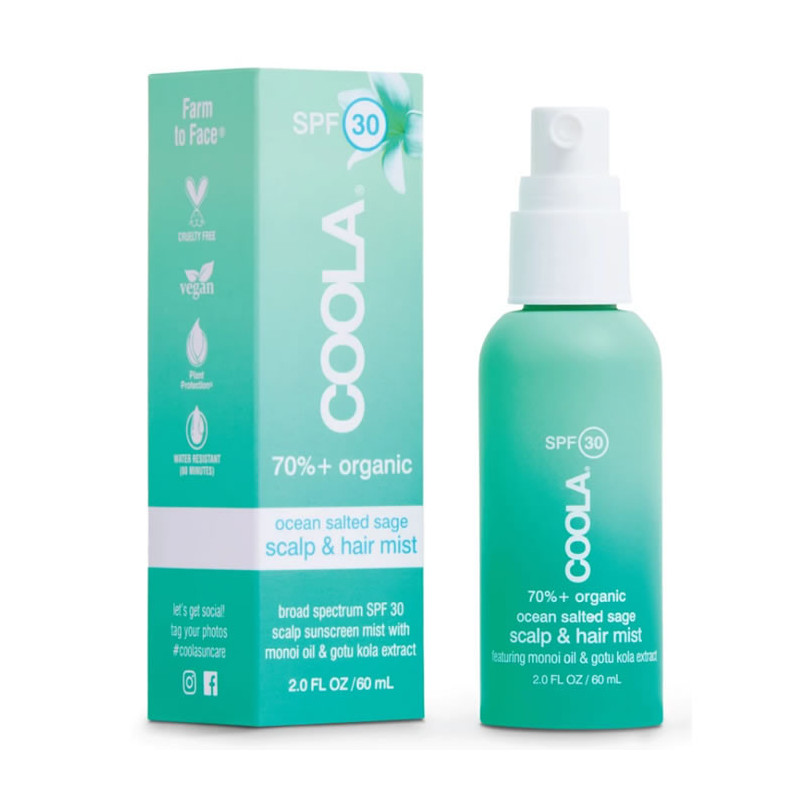 Coola Scalp & Hair Mist Organic Sunscreen Spf30 60ml