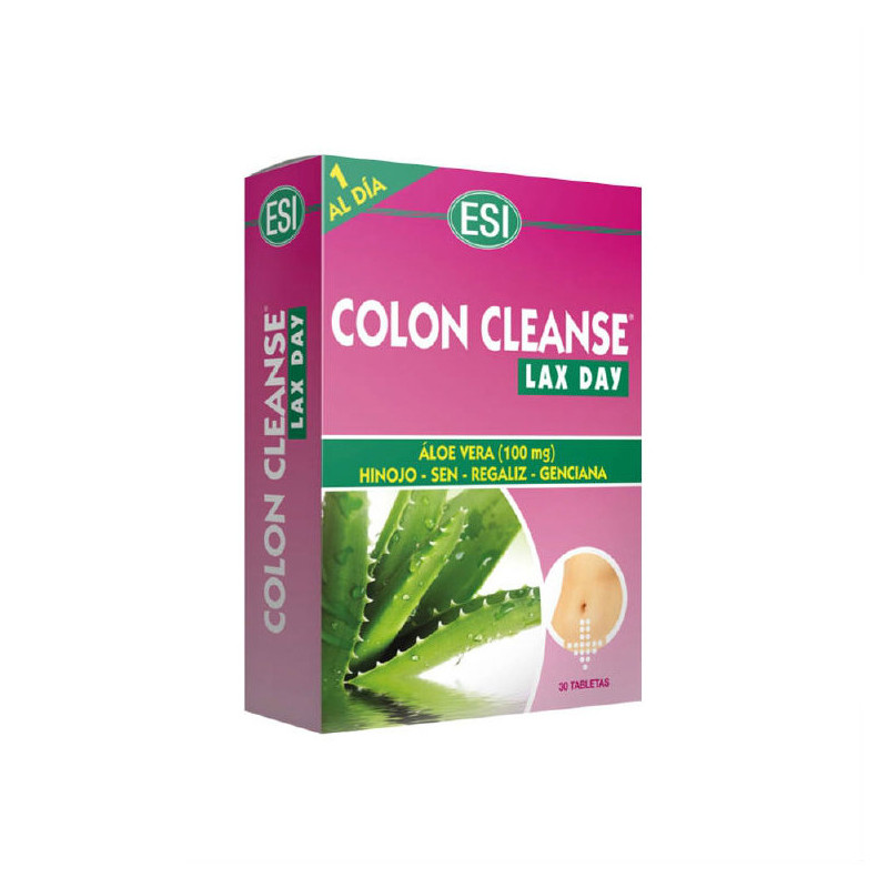 Trepatdiet Aloe Vera Colon Cleanse Lax Day 30 Tabletas