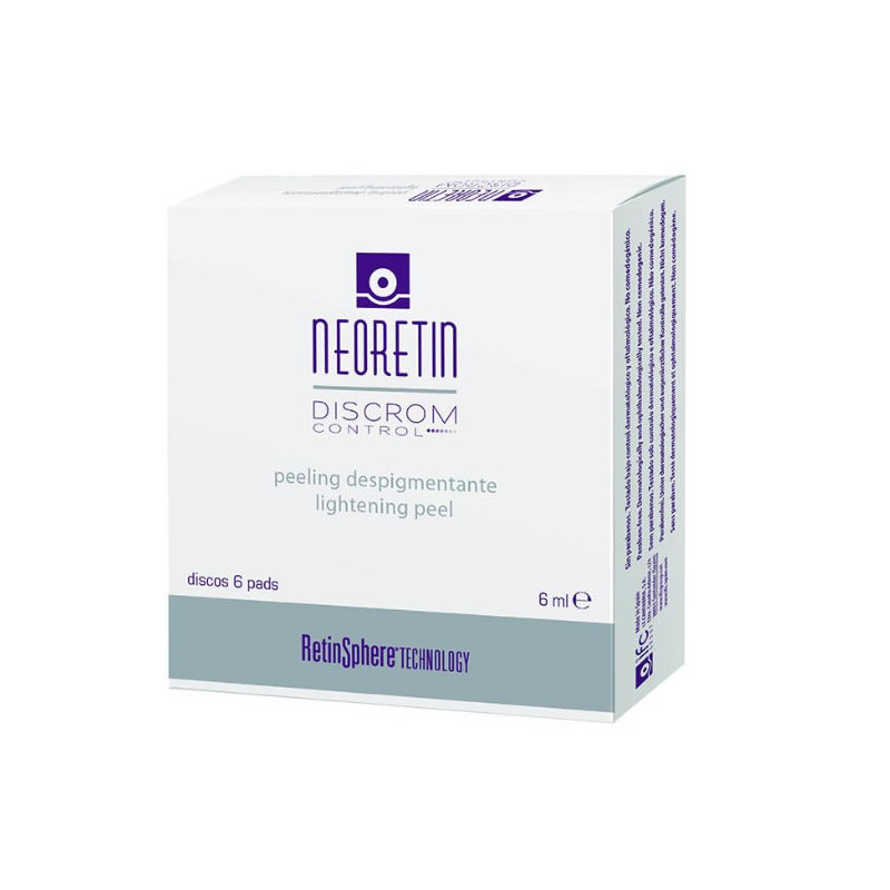 Neoretin Discrom Control Peeling Lightening Peel 6 Pads