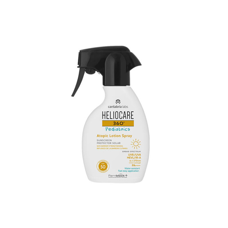 Heliocare 360 Pediatrics Atopic Locion Spray Spf50+ 250ml
