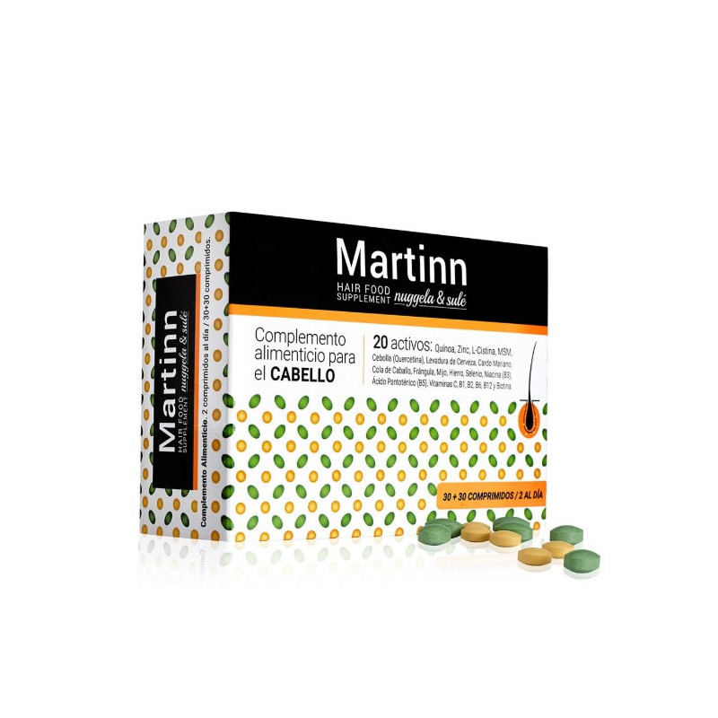 Nuggela & Sulé Martinn Food Supplement For Hair 60 Tablets