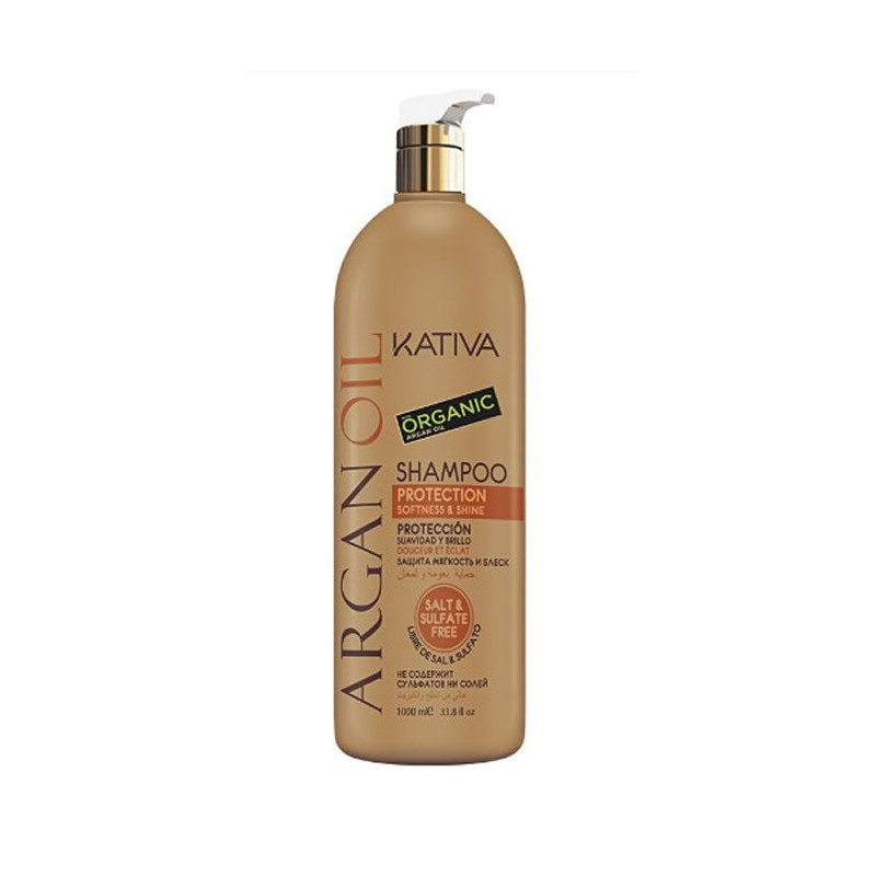 Kativa Argan Oil Shampoo Protection Softness & Shine 1000ml