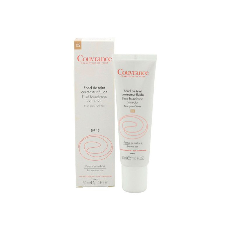 Avene Couvrance Fondo Tinta Correttore Fluido Naturale 30ml