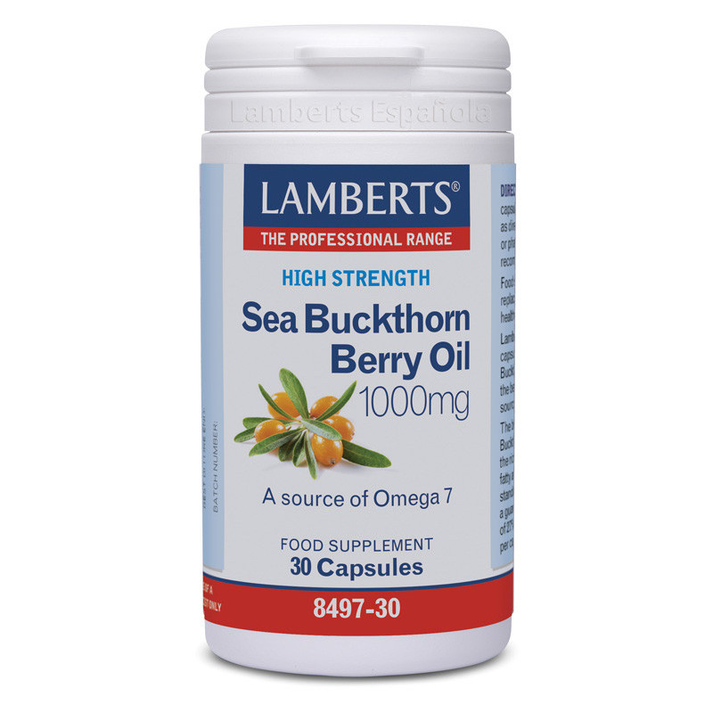 Lamberts Aceite Del Fruto Del Espino Amarillo 1000mg 30 Cap