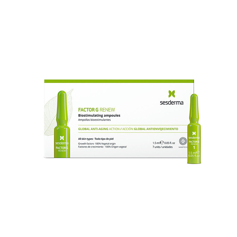 Sesderma Factor g Renew Tratamiento Rejuvenecedor 7 Ampollas