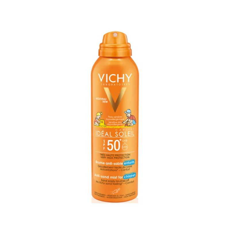 Vichy Idéal Soleil Nebbia Anti-Sabbia Per Bambini Spf50 200ml