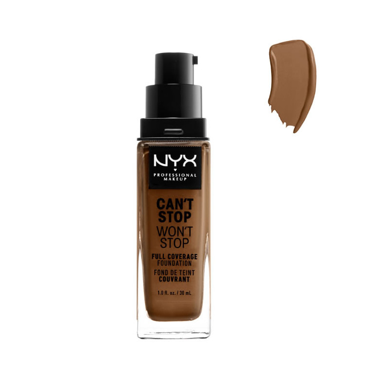 Nyx Can´t Stop Won´t Stop Full Coverage Foundation Sienna 30ml